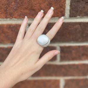 Y2K chunky bubble ring